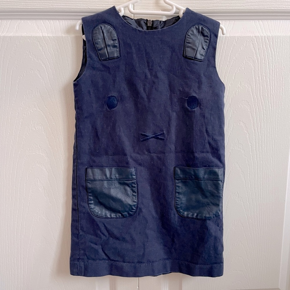 👗EEUC MIFFY TODDLER GIRL 3T SUMMER DRESS DENIM A LINE